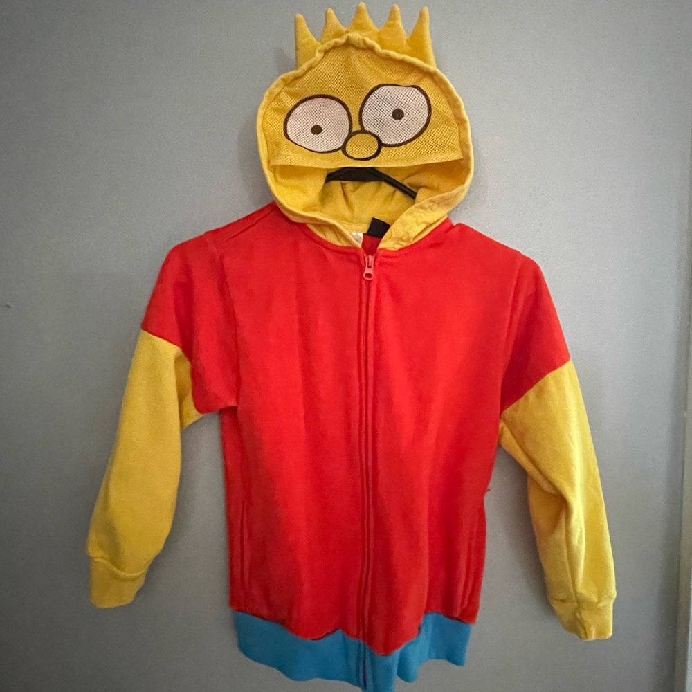 Bart Simpson Zip-Up Hoodie